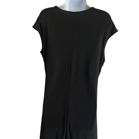 Hudson Harper | Black Fit and Flare Dress | Cap Sleeve - Picture 4 of 5